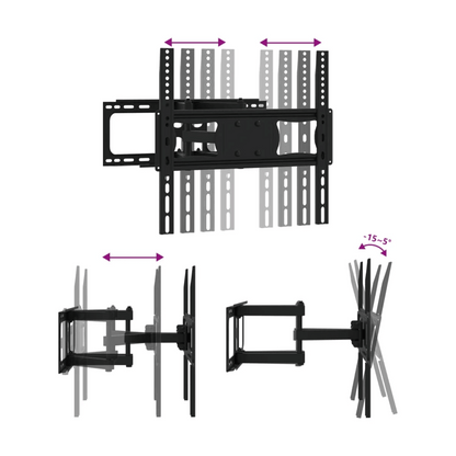 WallFlex 465 Compact – Support TV Mural Orientable 26" à 70"
