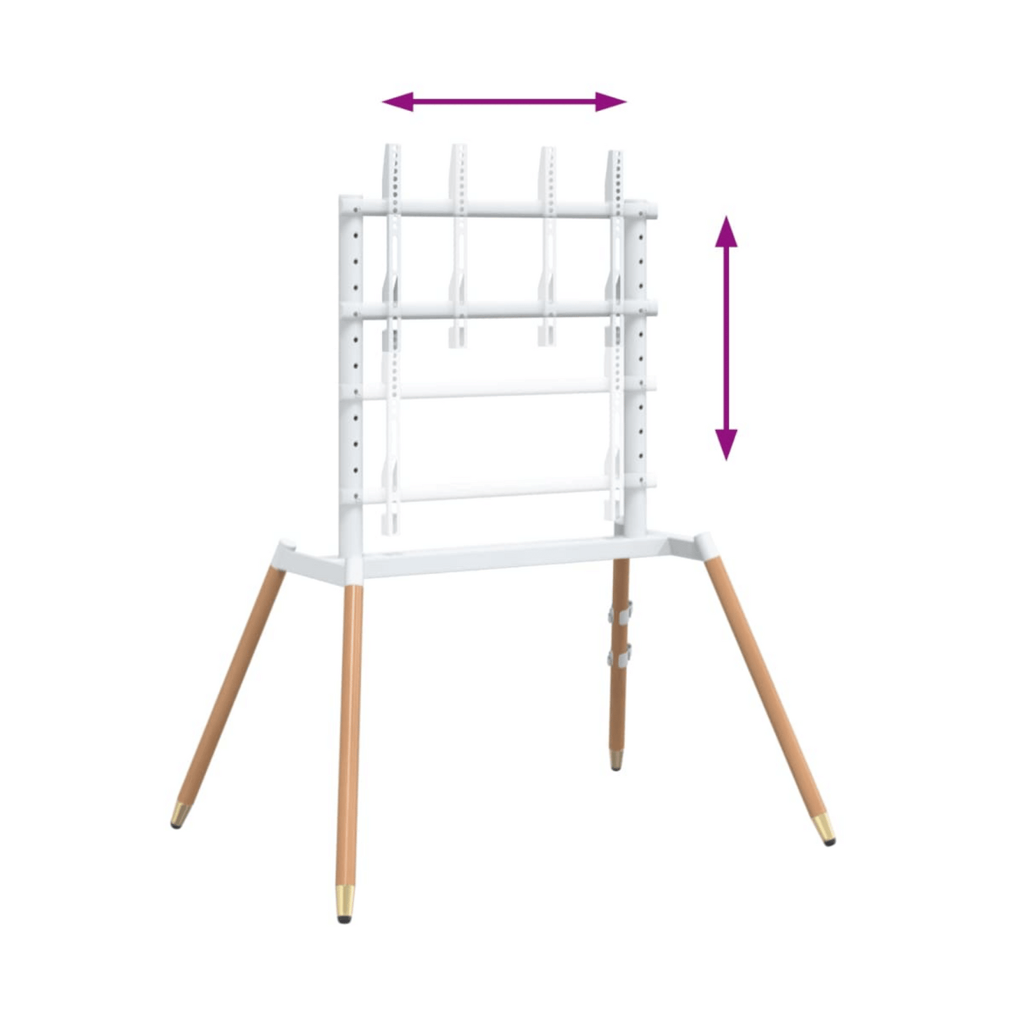 EaselWood 600 – Support TV Chevalet Design 37" à 86"