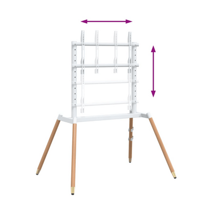 EaselWood 600 – Support TV Chevalet Design 37" à 86"