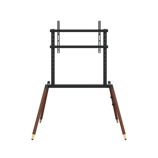 EaselWood 600 Noyer – Support TV Chevalet Élégant 37" à 86"